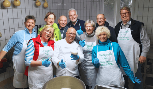 mozarella making